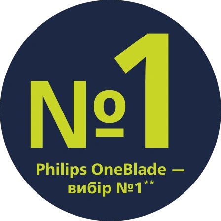 Philips OneBlade — вибір №1