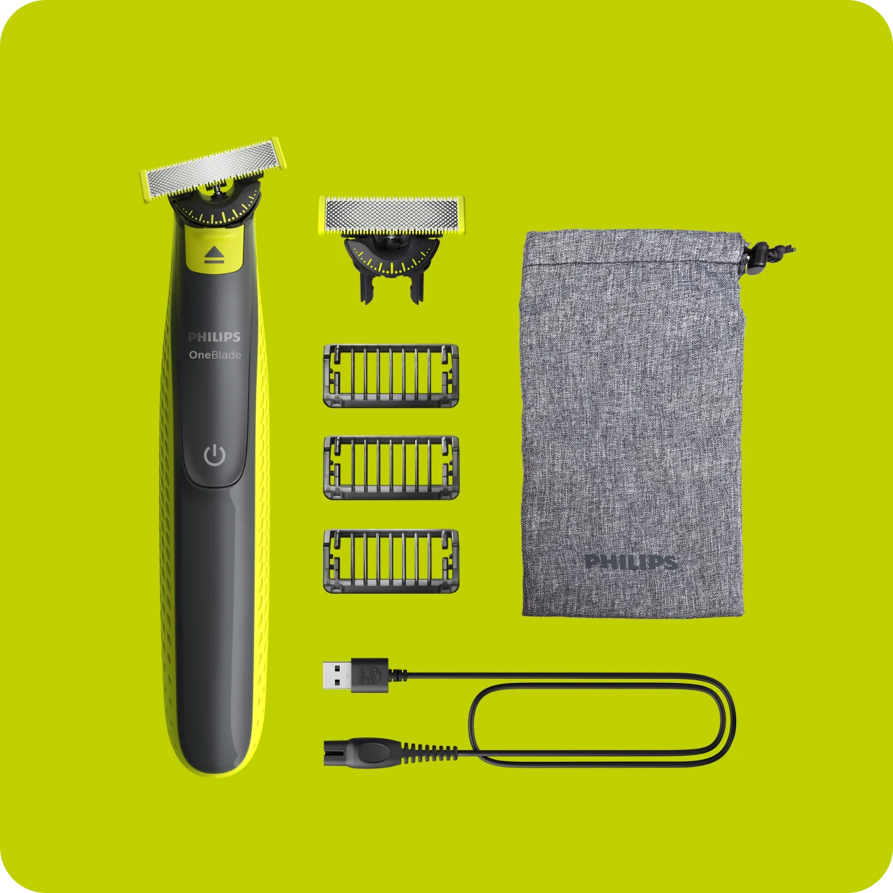 Комплект електростанка Philips OneBlade QP2724/31