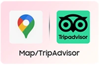 Google Maps, Tripadvisor
