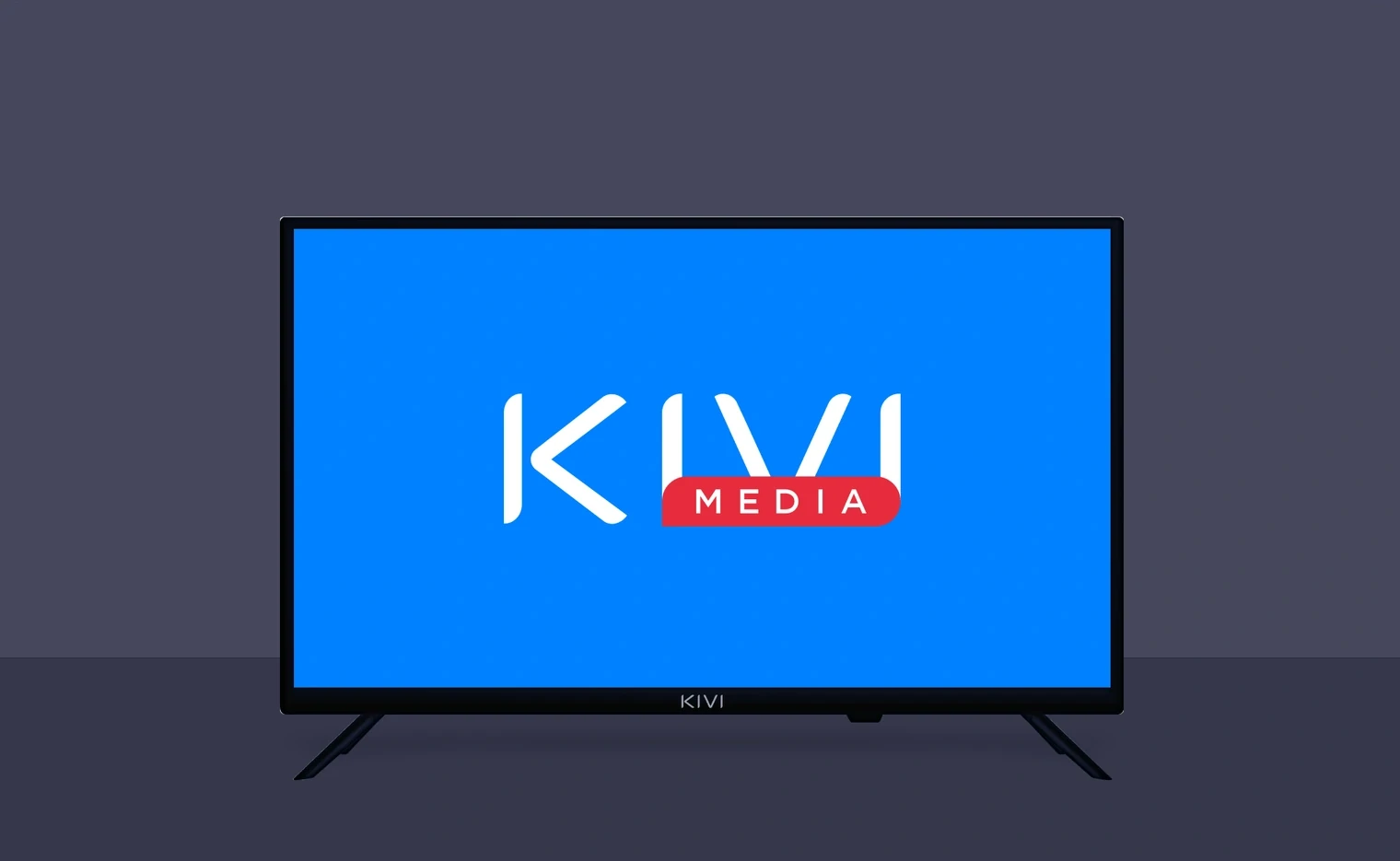 Приложение KIVI Media на экране телевизора KIVI 24H760QB
