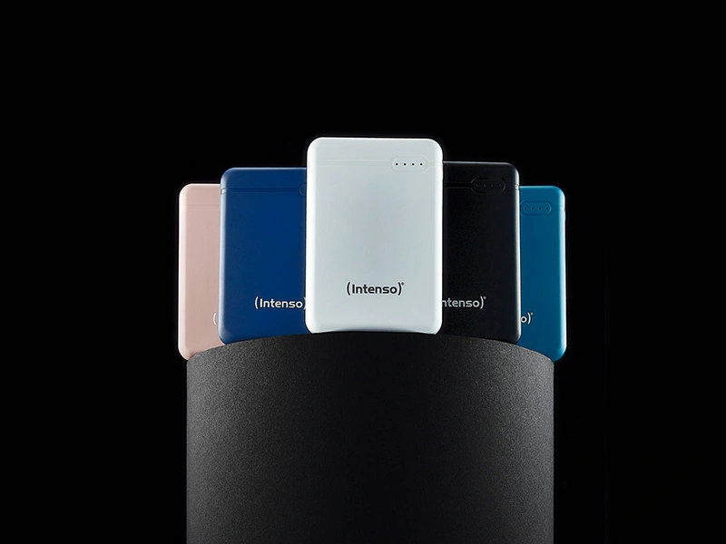 Повербанки Intenso XS5000 в пяти цветах