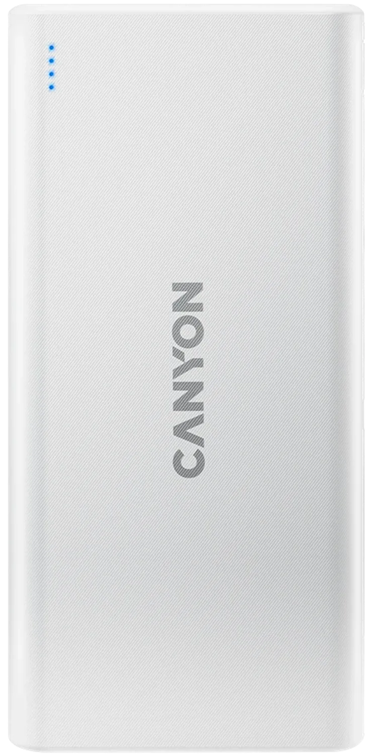 Портативный аккумулятор Canyon PB-106 White