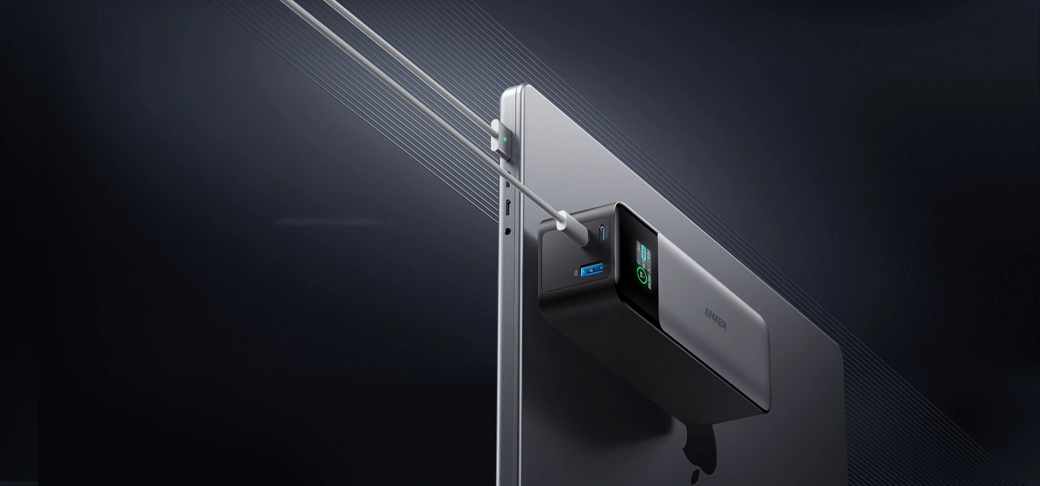 Повербанк Anker 737 заряжает MacBook Pro 16 дюймов