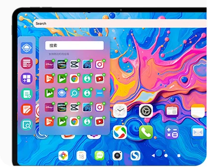 Робочий стіл операційної системи ArtOS на планшеті ArtPad Pro