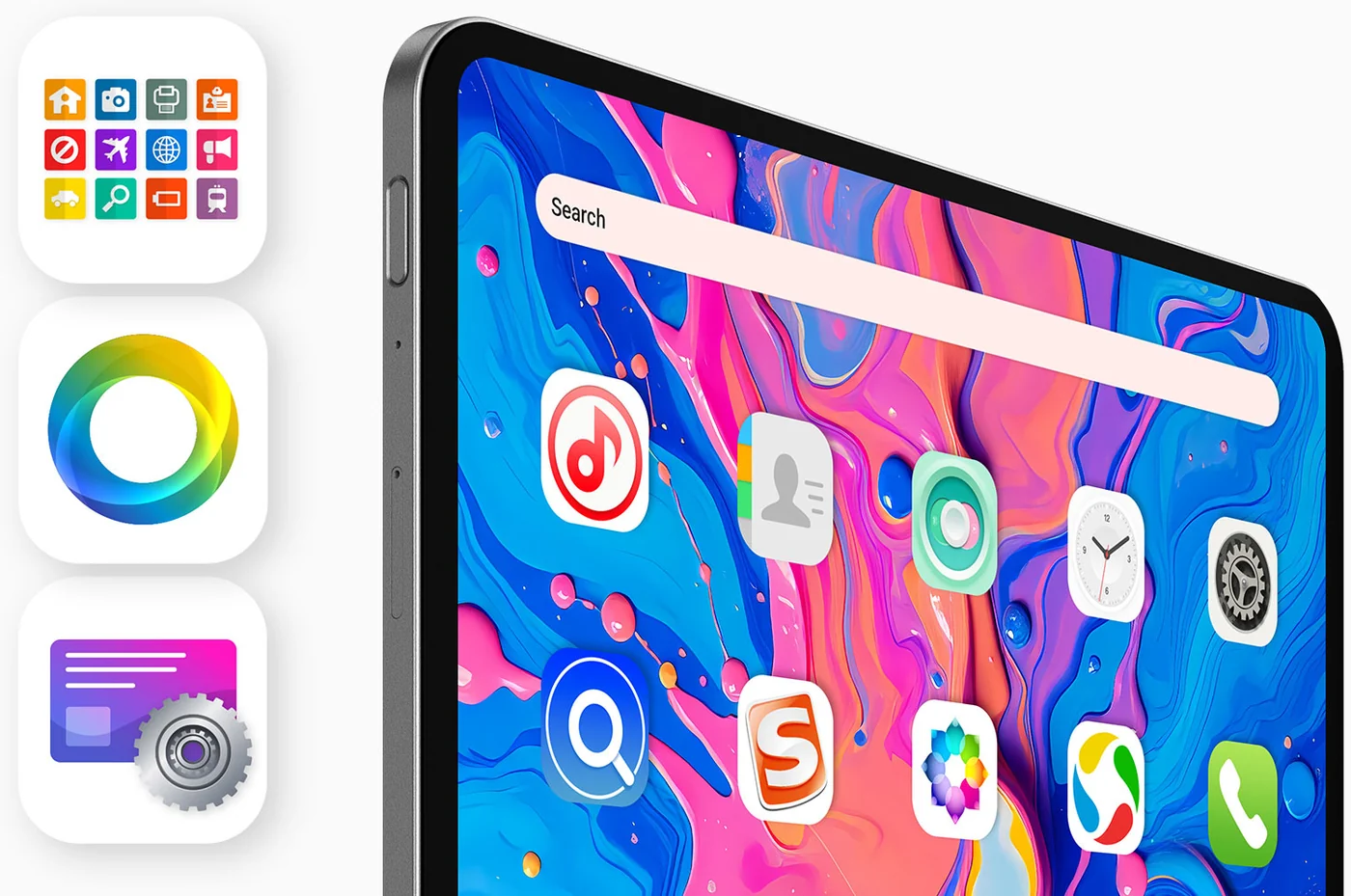 Ярлики Smart Button і робочий стіл планшета Teclast ArtPad Pro
