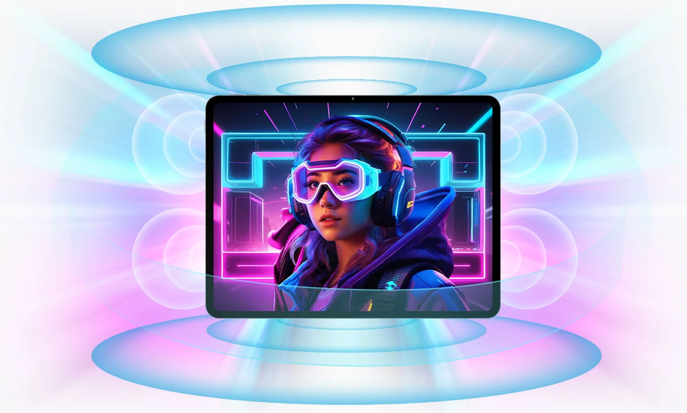 Об'ємне звучання планшета Teclast ArtPad Pro
