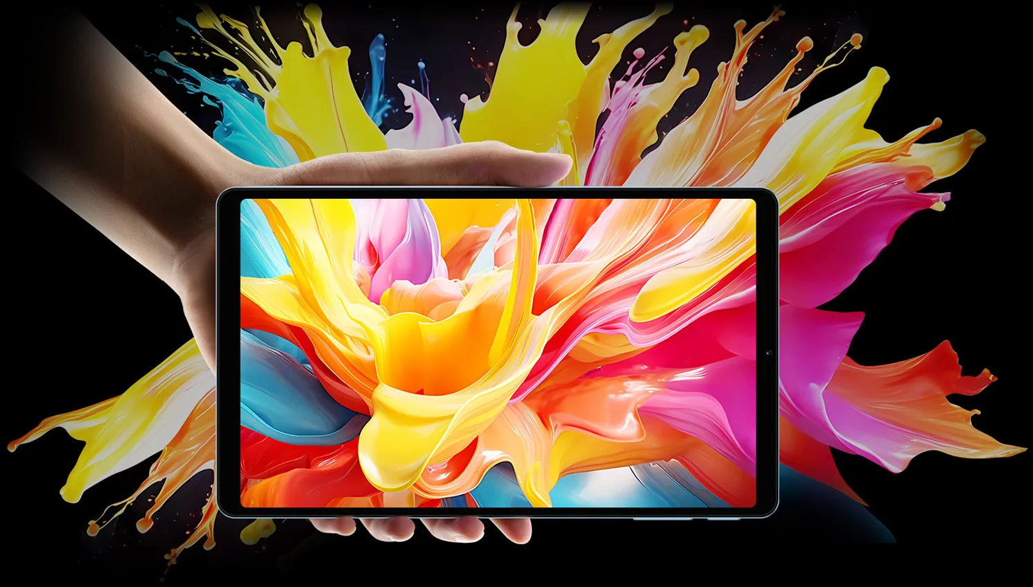 Планшет Teclast T50 Mini в руке