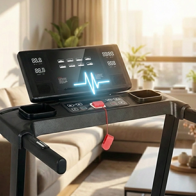 Дисплей бігової доріжки FitLogic T12B із показником пульсу