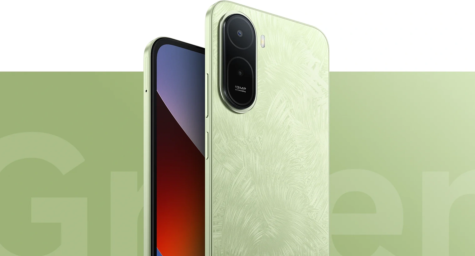 Redmi A7 Pro у кольорі Palm Green