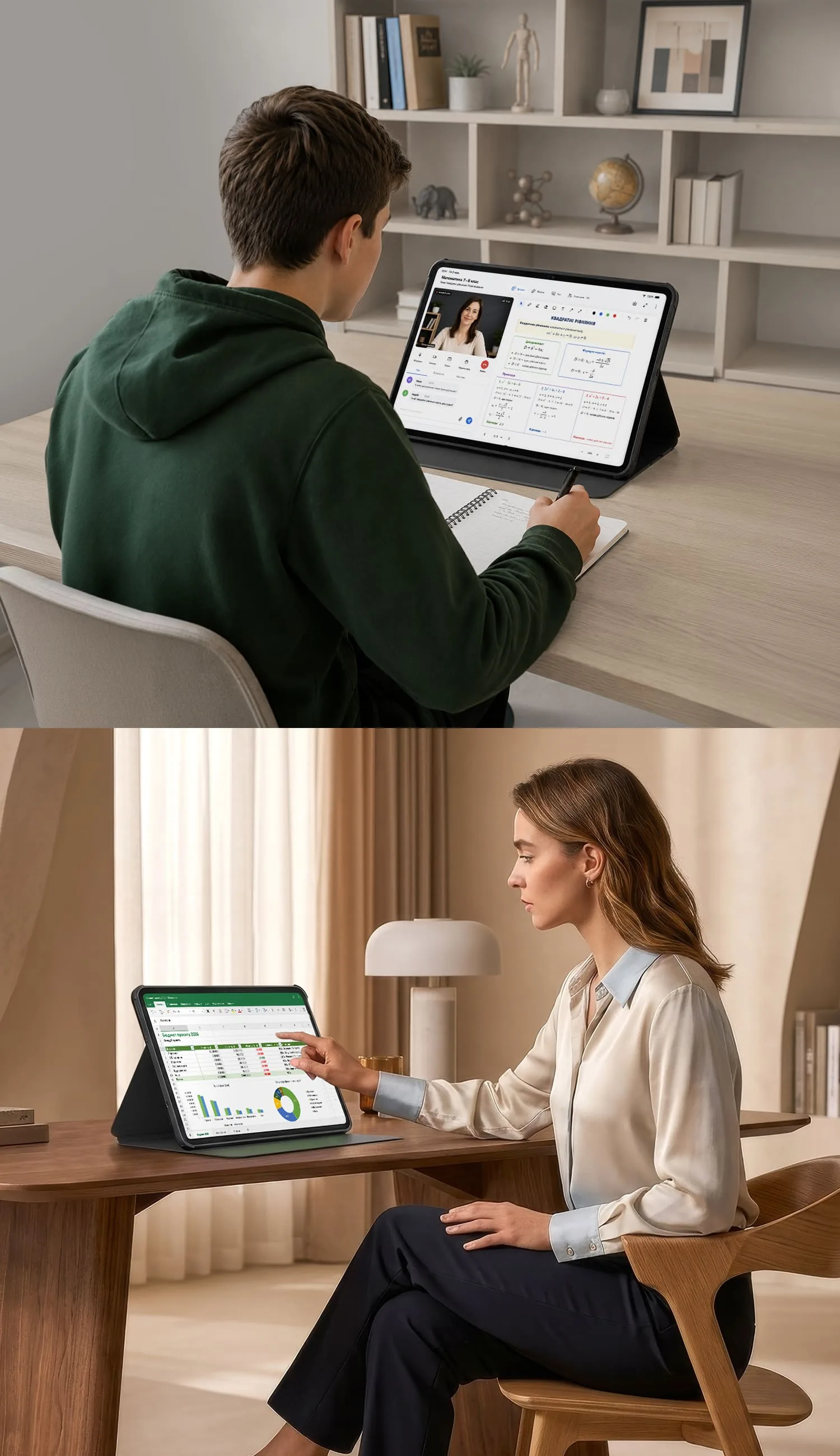 Планшет Pixus BigTab 13.4 дюйма 8/128GB LTE для учёбы и работы