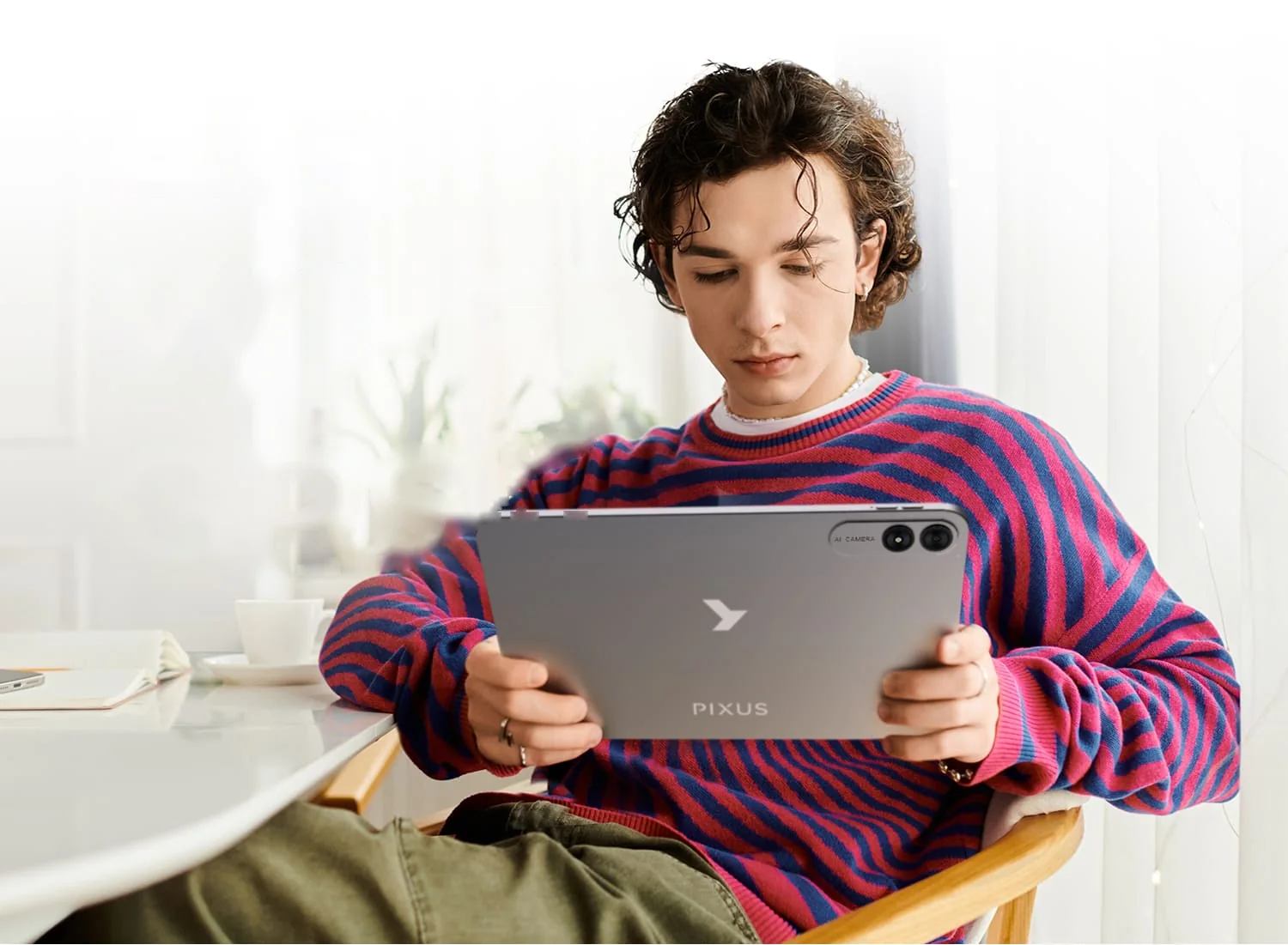 Планшет Pixus BigTab 13.4 дюйма 8/128GB LTE — 4G, Wi-Fi и GPS