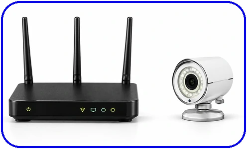 Wi-Fi роутер и IP-камера
