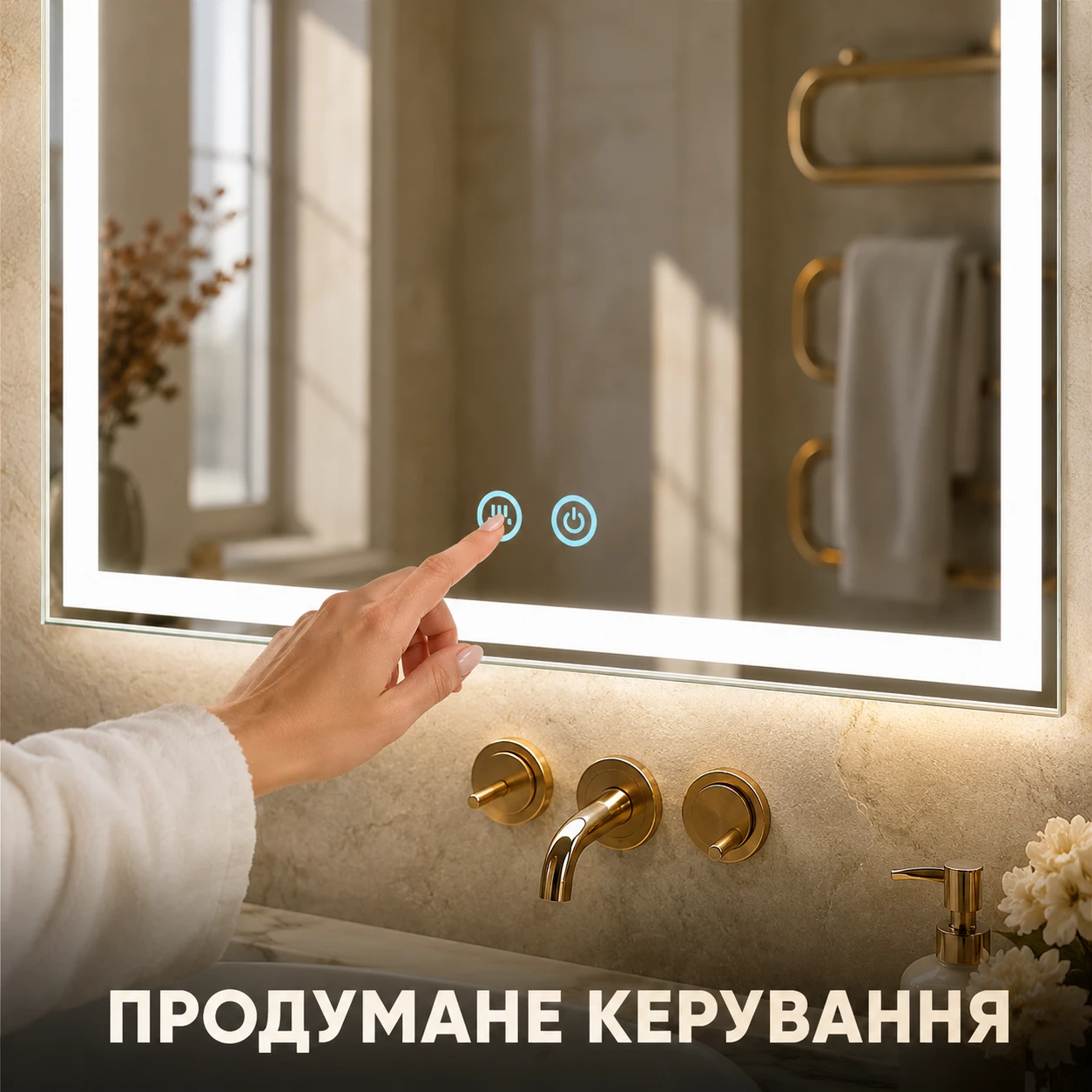 Продуманное интуитивное сенсорное управление