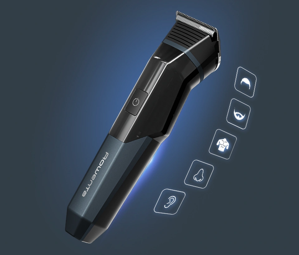 Триммер Rowenta TN9650E0 с насадками для головы, бороды, тела, носа и ушей