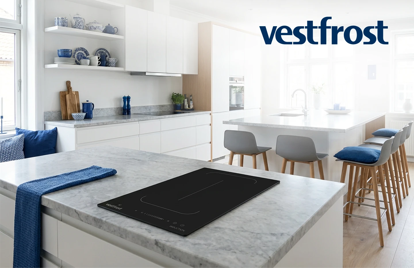 Варочная поверхность электрическая Domino Vestfrost DGIHV352CN