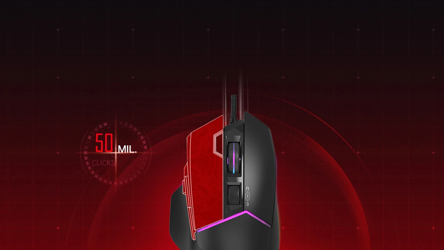 Ігрова миша A4Tech Bloody W95 Ultra — ресурс лівої та правої кнопок понад 50 мільйонів натискань
