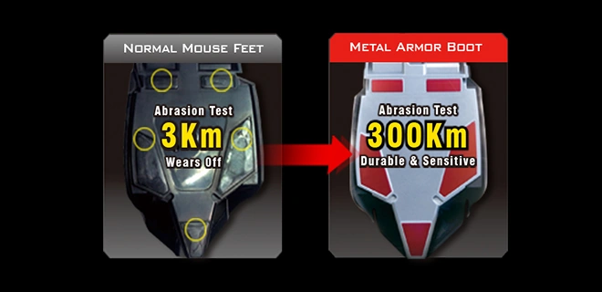 Сравнение обычных ножек и металлических ножек Armor Boot