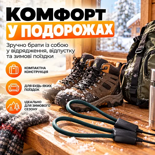 Удобство использования электросушилки в зимних путешествиях