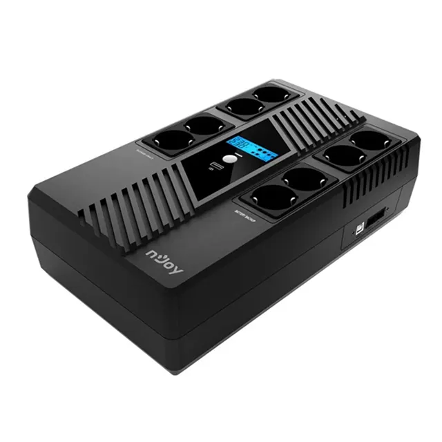 Линейно-интерактивный источник бесперебойного питания nJoy Token 800 с LCD дисплеем