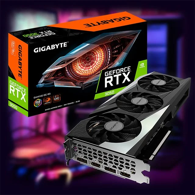 Видеокарта RTX 3050 8GB