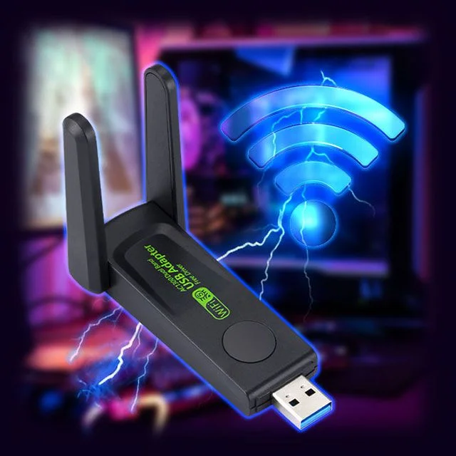 Двухдиапазонный WiFi-адаптер 1200 Мбит/с