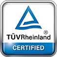 TÜV Rheinland Certified