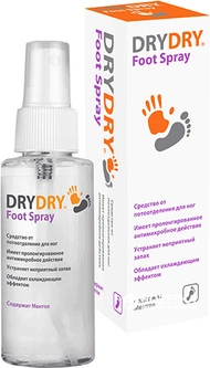 Dry-Dry фут средство от обильного потоотделения 100мл (7350061291064)