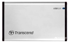 Внешний карман Transcend StoreJet 25S3 для 2.5" HDD/SSD USB 3.1 Aluminum (TS0GSJ25S3)
