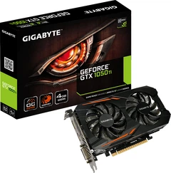 Видеокарта Gigabyte PCI-Ex GeForce GTX 1050 TI OC 4GB GDDR5