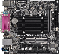 Материнская плата ASRock J4005B-ITX (Intel Celeron J4005, SoC, PCI-Ex16)