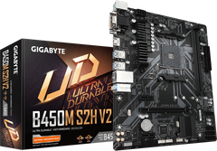 Материнская плата Gigabyte B450M S2H V2 (sAM4, AMD B450, PCI-Ex16