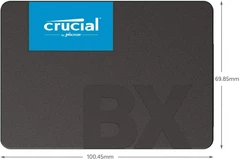 crucial BX500 480GB 2.5インチSSD Crucial BX500 - SSD - 480 GB - SATA 6Gb/s - CT480BX500SSD1 - Solid