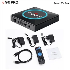 TVです。 Приставка Smart TV Box I98 Tv Box Ott Inteligente Android