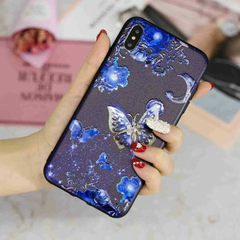 ❁﻿ 藍 ❁﻿ Силіконовий (TPU) чохол Deexe Life Style для Apple iPhone Xs