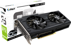 Видеокарта Palit PCI-Ex GeForce RTX 3060 Dual OC 12GB GDDR6