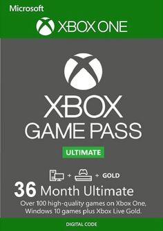 Подписка Xbox Game Pass Ultimate - 36 месяцев: Game Pass Console + PC ...