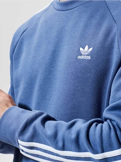 Adidas Felpa girocollo uomo 3 stripes crew GN3482 | Atipicishop.com
