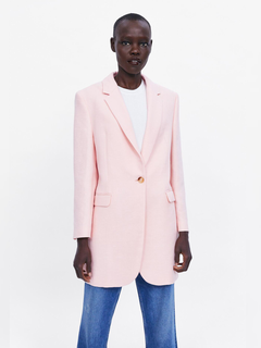 Zara double cheap lapel frock coat