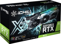 Видеокарта INNO3D PCI-Ex GeForce RTX 3070 iChill X3 LHR 8GB GDDR6