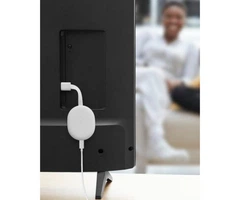 Медіаплеєр Google Chromecast 4K with Google TV Snow (GA01919