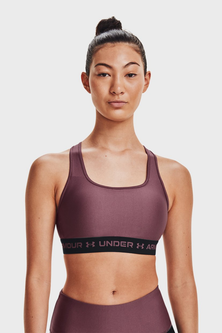 UNDER ARMOUR 1361034-554 CROSSBACK MID BRA PURPLE