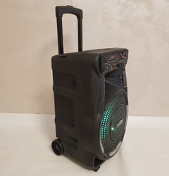 Акустическая система аккумуляторная ZPX ZX-7773 80 Вт USB/SD/FM  радио/Bluetooth/микрофон/ДУ (ZX-7773)
