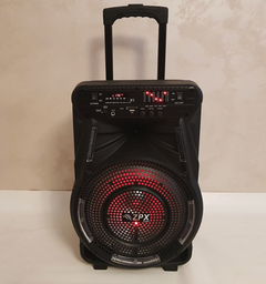 Акустическая система аккумуляторная ZPX ZX-7773 80 Вт USB/SD/FM  радио/Bluetooth/микрофон/ДУ (ZX-7773)