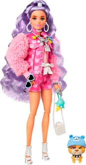 Кукла Barbie Экстра с сиреневым волосами (GXF08)