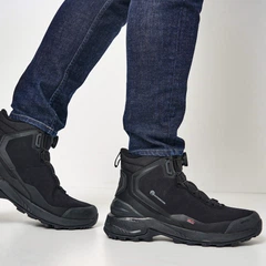 Мужские зимние ботинки высокие для туризма с мембраной с