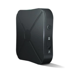 Блютуз Приймач/передавач аудіо AUX KN319 USB Bluetooth Чорний