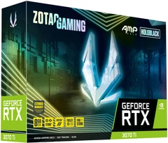 Видеокарта Zotac PCI-Ex GeForce RTX 3070 Ti Gaming AMP Holo 8GB