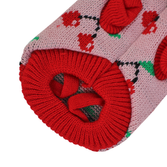 Свитер для собак Taotaopets 357704 Вишенки XS кофта (K/OPT1_6216