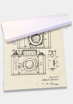 Арт-постер Let's Play Патент Фотокамера Zeiss Ikon Фотоаппарат 3