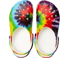 Сабо Crocs Classic Tie-Dye Graphic, W7, Multi, 37-38